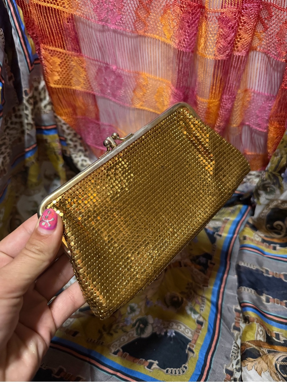 Gold Evening Clutch Wallet - from Sony pictures costume department